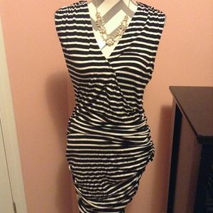 Mossimo Striped Black and WHITE dress